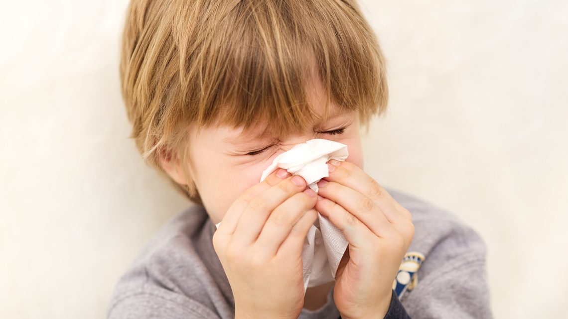 Nasennebenhöhlen-Entzündung bei Kindern behandeln